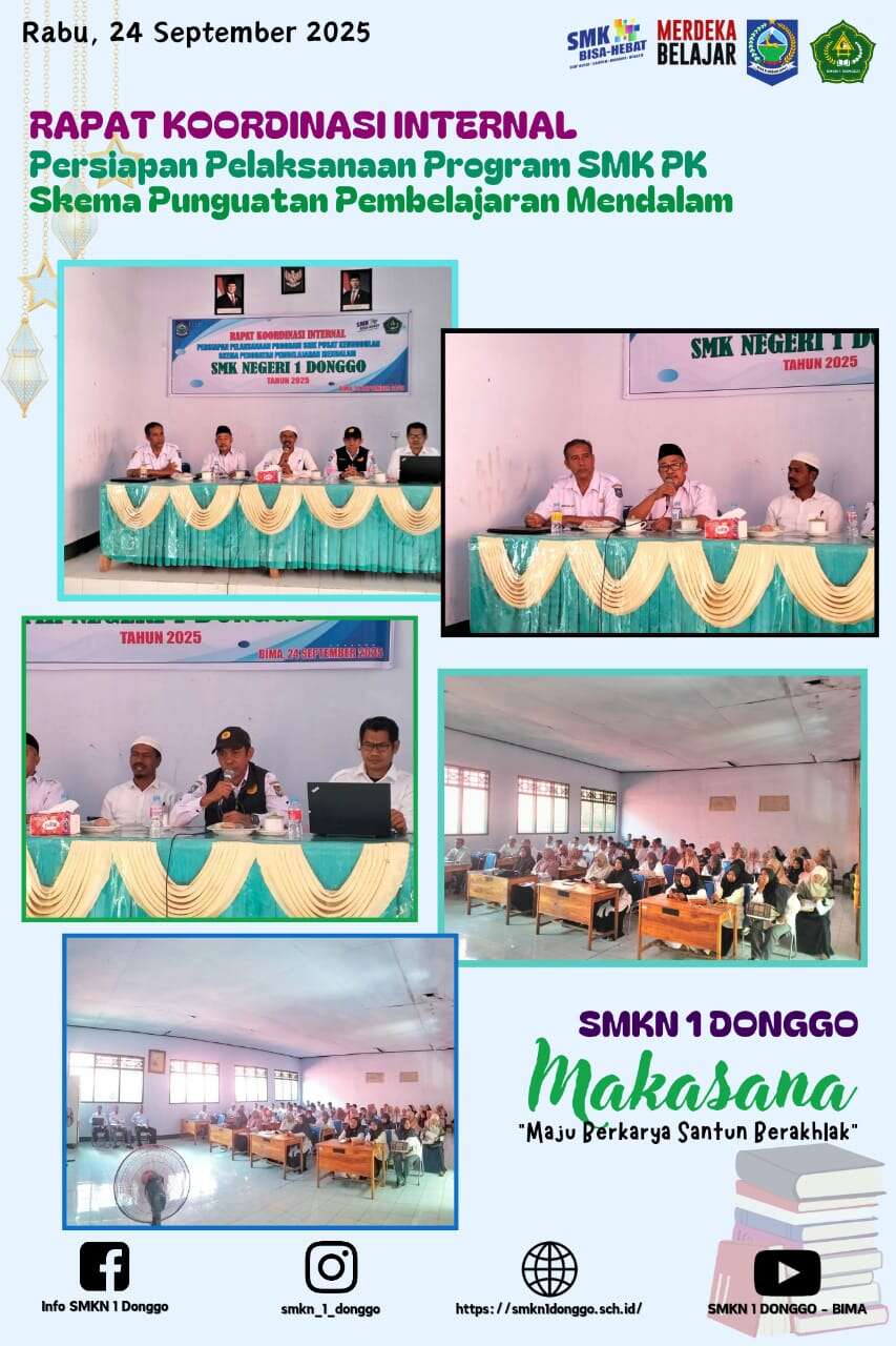 Rapat Koordinasi Internal SMK PK